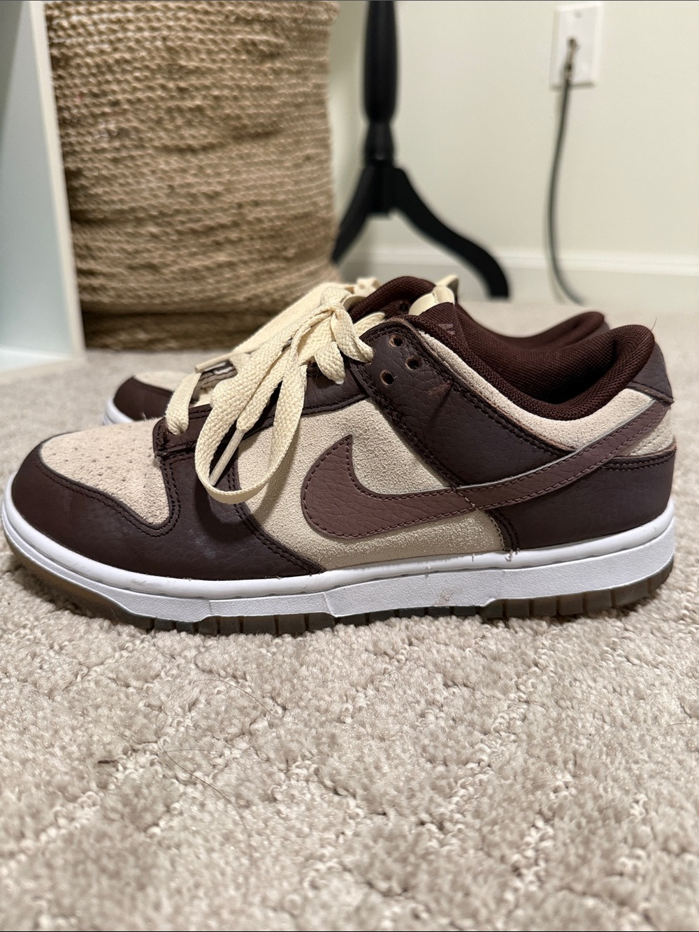 Nike Dunk Eggplant & Coconut Milk Women's Sneaker - Picture 3 of 7